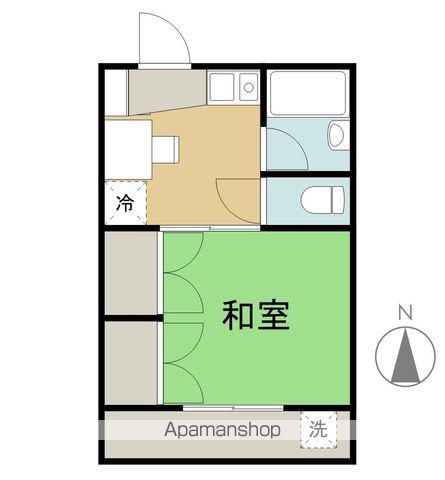 サンヒルズKAKUEI(1DK/5階)の間取り写真