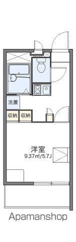 レオパレスピースフル 稲月(1K/2階)の間取り写真