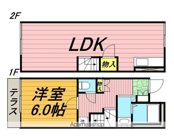 レオネクストトレジャーヒルⅡ(1LDK/1階)の間取り写真