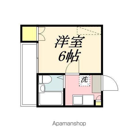 サンコートIMA(1K/1階)の間取り写真