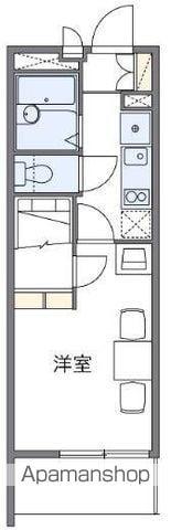 レオパレスCHI YO(1K/1階)の間取り写真