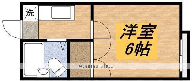 ウエストヒル西久保 2階階 間取り