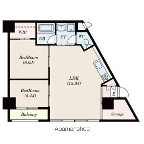 S-FORT乙川(2LDK/3階)の間取り写真