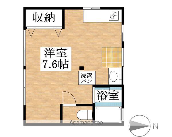 名鉄犬山線 扶桑駅 徒歩12分 1階建 築9年(ワンルーム)の間取り写真