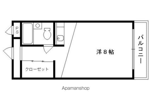 ANNEX JIRO(1K/3階)の間取り写真