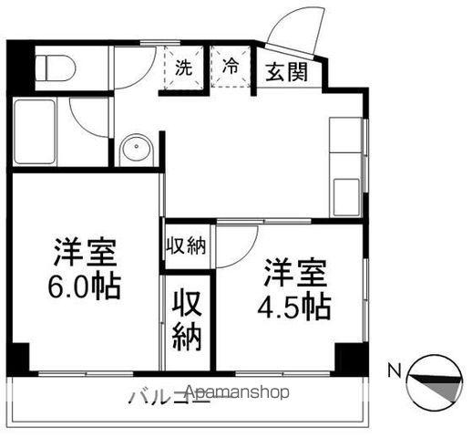 ホワイトパレス 3階階 間取り
