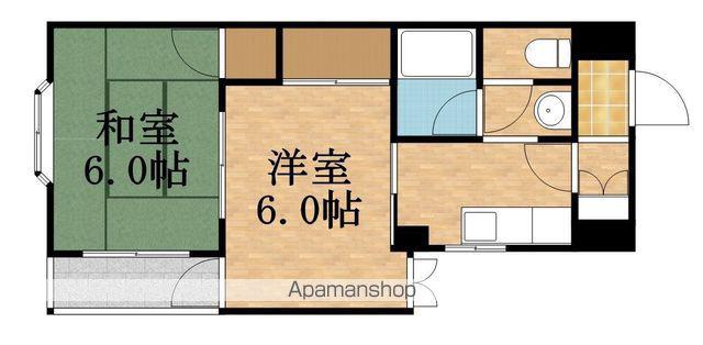 BELLEMAISON高倉(2K/6階)の間取り写真