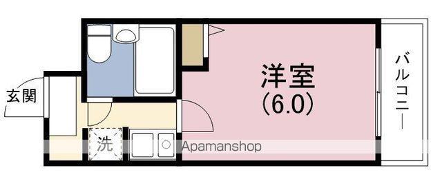 エスリード塚本第2(1K/9階)の間取り写真