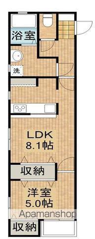 MFH・S(1LDK/1階)の間取り写真