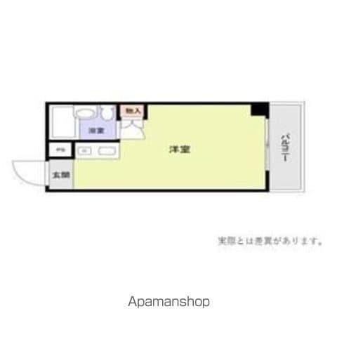 VIVI本町(ワンルーム/4階)の間取り写真
