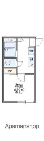 レオパレス峰岡 2階階 間取り
