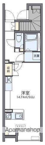 レオネクストセレノ(ワンルーム/1階)の間取り写真
