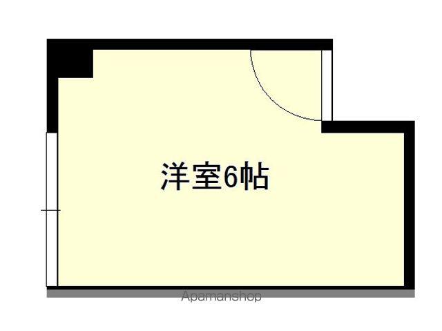 さくらプラザ(ワンルーム/3階)の間取り写真