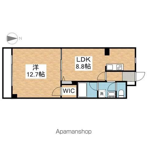 アドミール桜山(1LDK/2階)の間取り写真