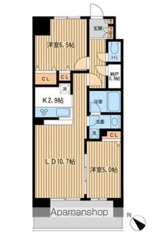 エコロジー千葉みなとレジデンス 7階階 間取り