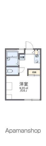 レオパレスメゾン・ド・ユキ(1K/2階)の間取り写真