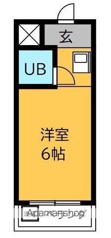 ラトゥールナリタ(ワンルーム/4階)の間取り写真