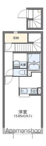 レオネクストはなみずき(1K/2階)の間取り写真