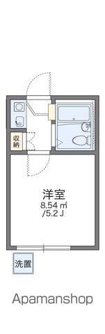 レオパレスTOSA(1K/1階)の間取り写真