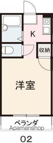 コート扇町2(1K/3階)の間取り写真