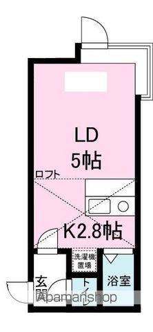サンテラス文京台 弐番館(ワンルーム/2階)の間取り写真