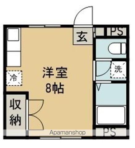 レジデンスUENO(ワンルーム/3階)の間取り写真