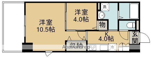 SONNE BLD Ⅷ(2K/2階)の間取り写真