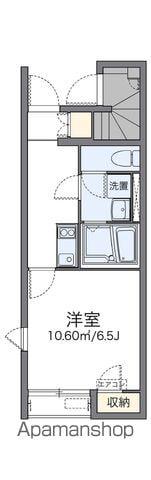 レオネクスト若宮町(1K/1階)の間取り写真