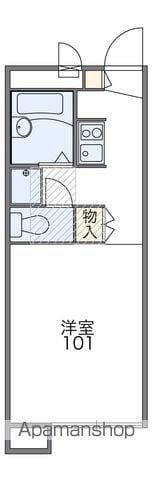 レオパレスアイ(1K/1階)の間取り写真