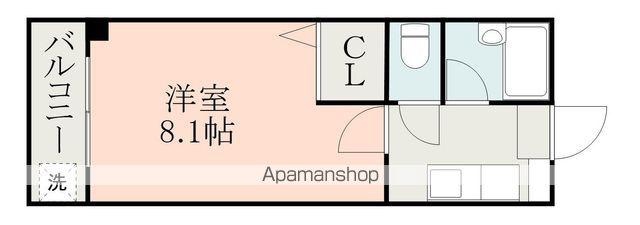 アーバンシティ21(1K/2階)の間取り写真