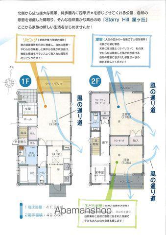 福岡市七隈線 野芥駅 徒歩22分 2階建 築2年(2LDK)の間取り写真