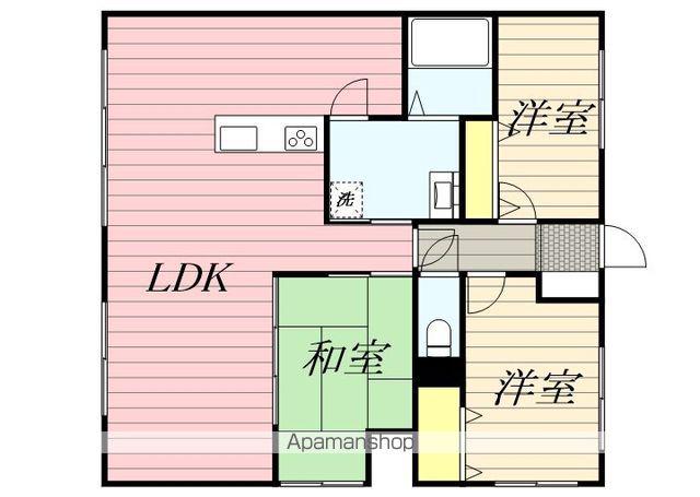 アドバンス東習志野(3LDK/4階)の間取り写真