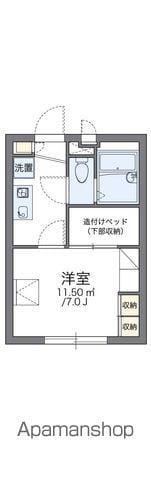 レオパレスステラ(1K/1階)の間取り写真