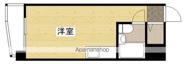 パールマンション万代橋(ワンルーム/6階)の間取り写真