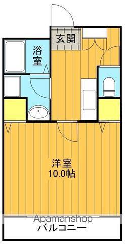 スウィートシーズン逢瀬(1K/1階)の間取り写真