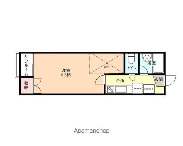 コーポ・アイズ(1K/1階)の間取り写真