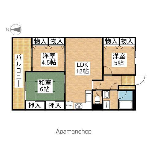 シティコーポ千代田(3LDK/9階)の間取り写真