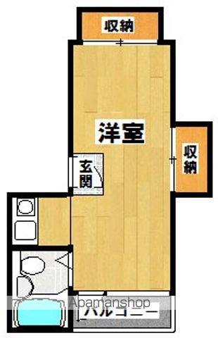 シティライフ堺東(ワンルーム/5階)の間取り写真