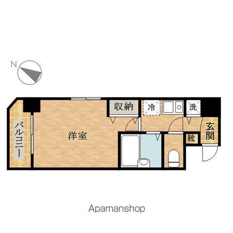 アーク横浜東白楽(1K/7階)の間取り写真