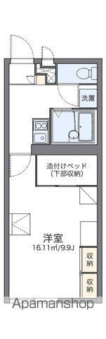 レオパレスGREENPARK(1K/2階)の間取り写真