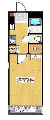 ファーイーストⅡビル(1K/4階)の間取り写真