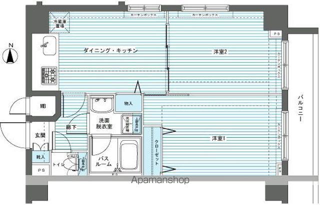 フェニックス中板橋 5階階 間取り