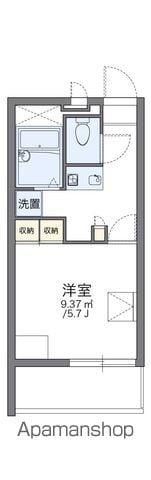 レオパレススターヒルズ(1K/3階)の間取り写真