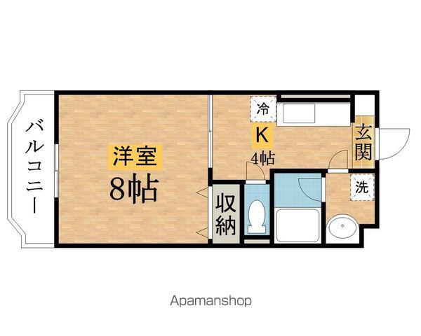 GLOIRE(1K/1階)の間取り写真