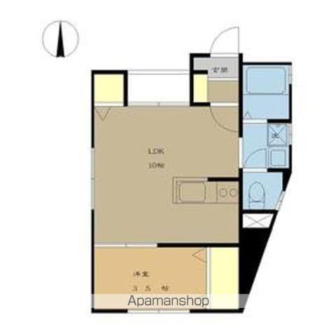 パインテイル Ⅱ(1LDK/1階)の間取り写真