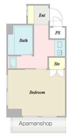 CLOVER TERRACE SENGAWA(1K/3階)の間取り写真