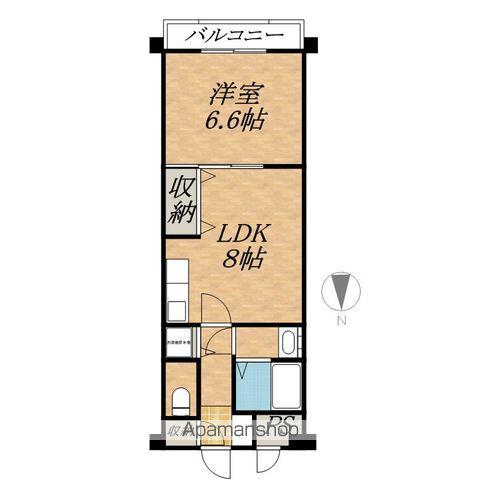 パシフィッククリオコート(1LDK/3階)の間取り写真