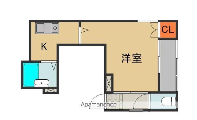MPLAZA滝井駅前弐番館(1K/1階)の間取り写真