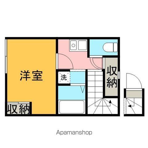レオネクストショアーズⅠ(1K/2階)の間取り写真