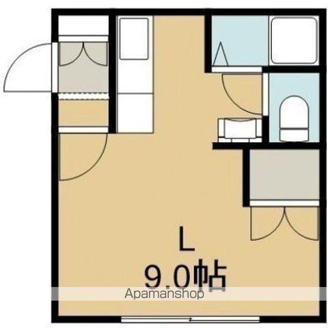 メゾンM(ワンルーム/2階)の間取り写真